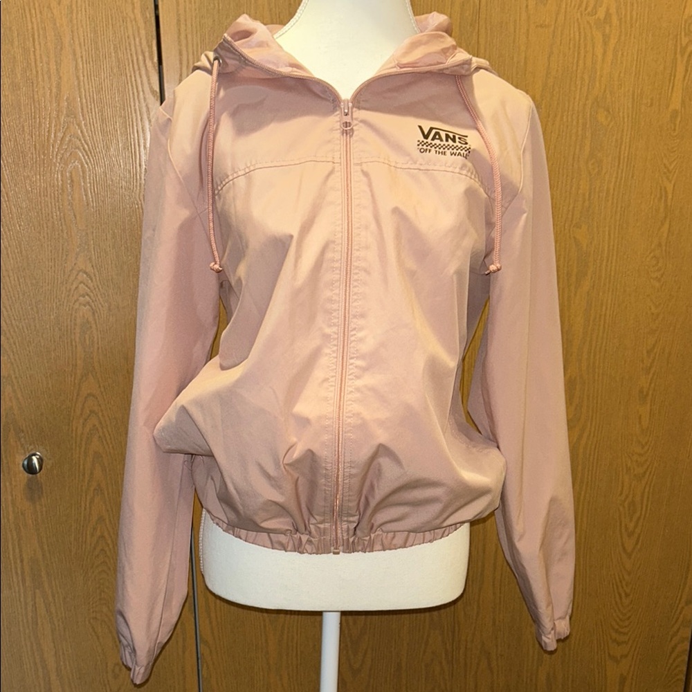 VANS Pink Lightweight Windbreaker